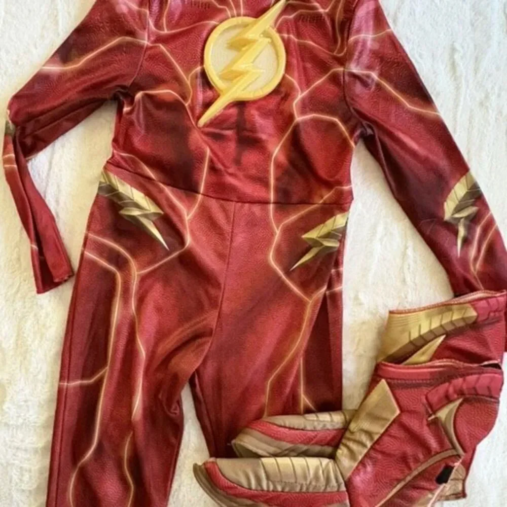 Kids The Flash Costume Size 4-6 Years